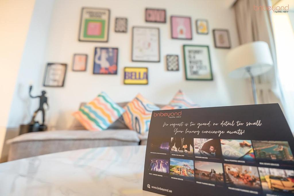 Bnbeyond's Artistic Luxe Retreat With Burj Views * Dubai
